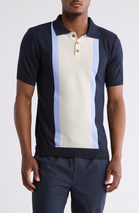 Slim Fit Polo Sweater