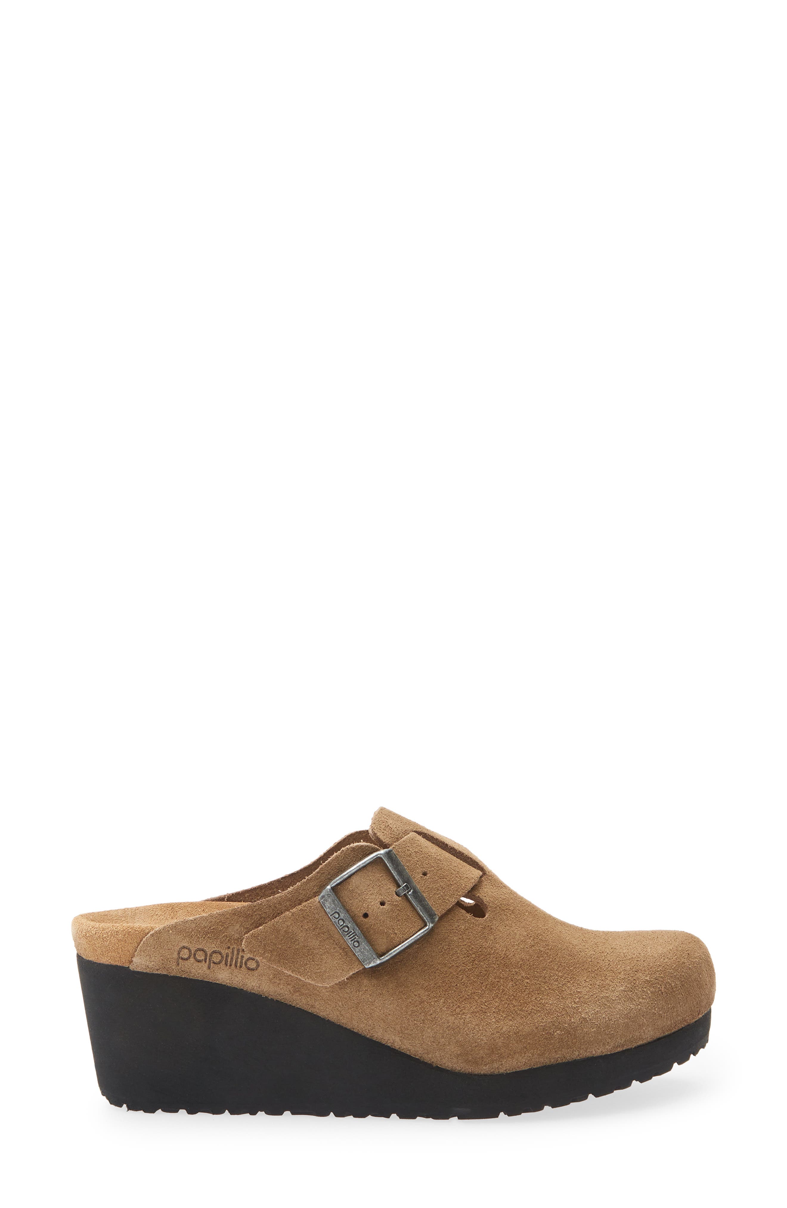 Fanny Wedge Clog, Alternate, color, GRAY TAUPE