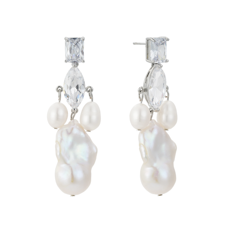 Astoria Freshwater Pearl Drop Earrings