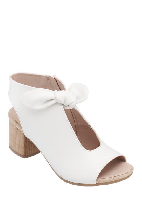Kimora Bow Block Heel Bootie (Women)