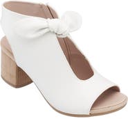 GC SHOES Kimora Bow Block Heel Bootie