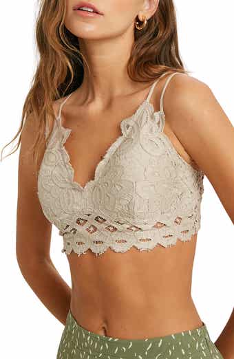 WISHLIST Double Strap Lace Bralette