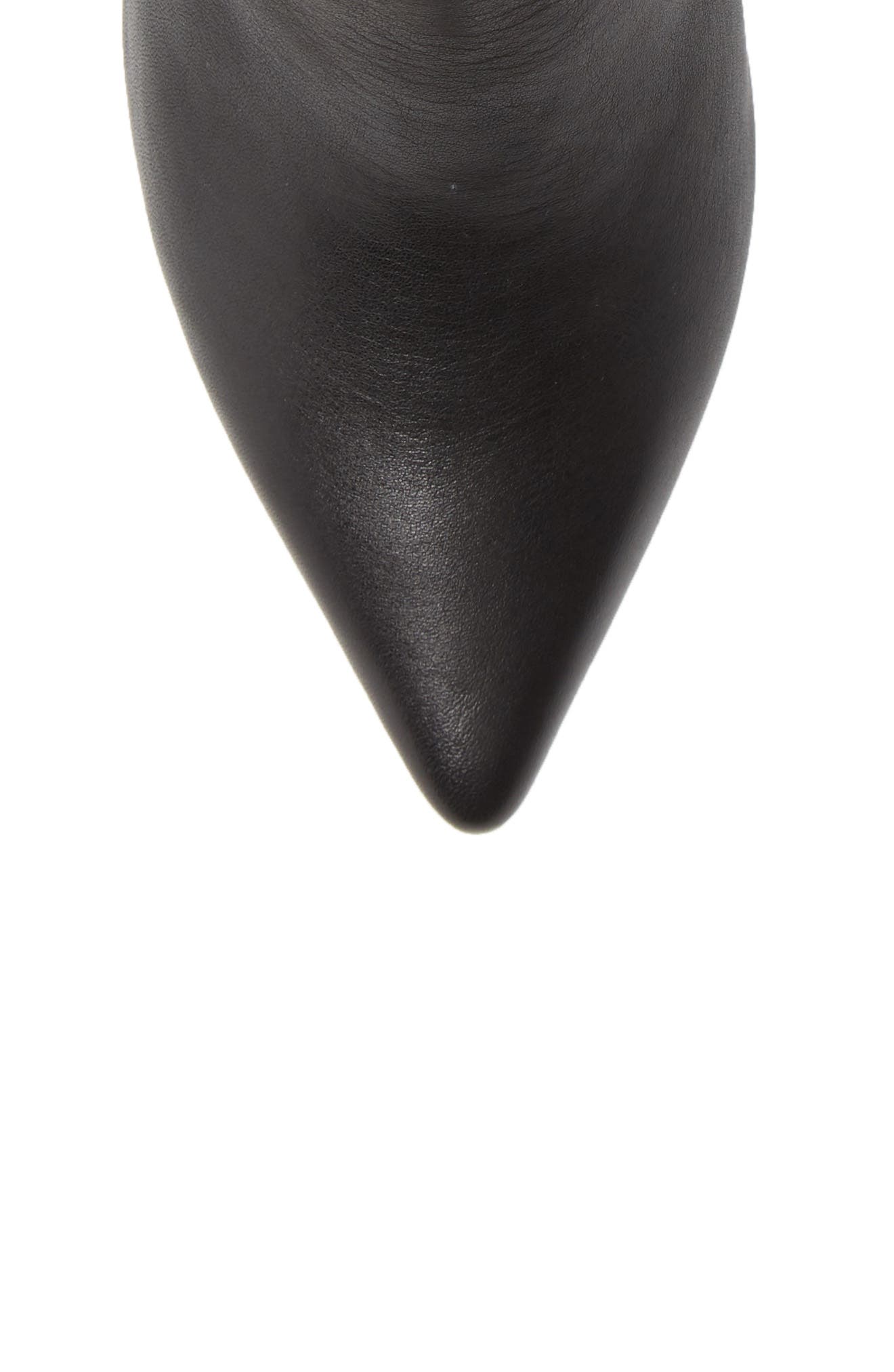 Nita Bootie, Alternate, color, BLACK LEATHER