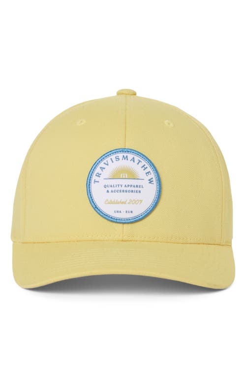Travismathew Ferry Flight Snapback Baseball Cap