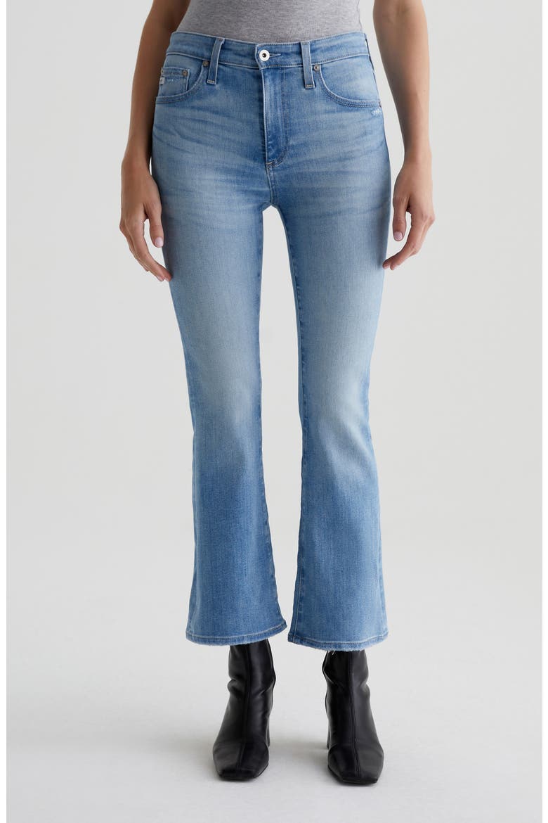 Farrah Mid Rise Rise Crop Bootcut Jeans, Alternate, color, NORDIC SEA