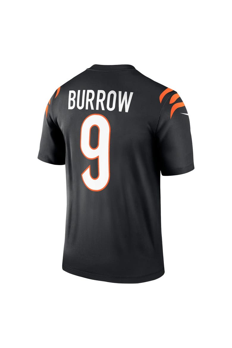 Men's Nike Joe Burrow Black Cincinnati Bengals Legend Jersey, Alternate, color, Black
