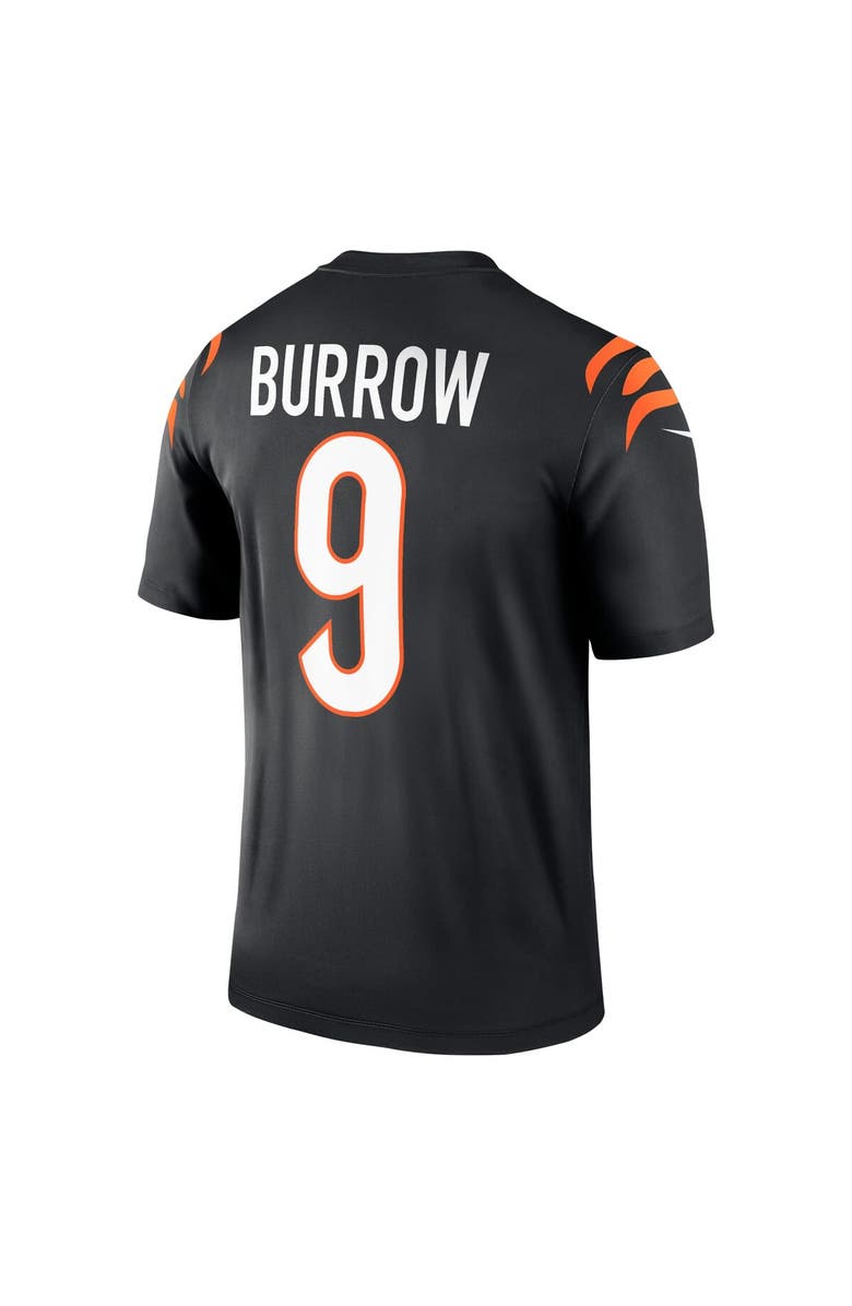 Nike Men's Nike Joe Burrow Black Cincinnati Bengals Legend Jersey, Alternate, color, Black