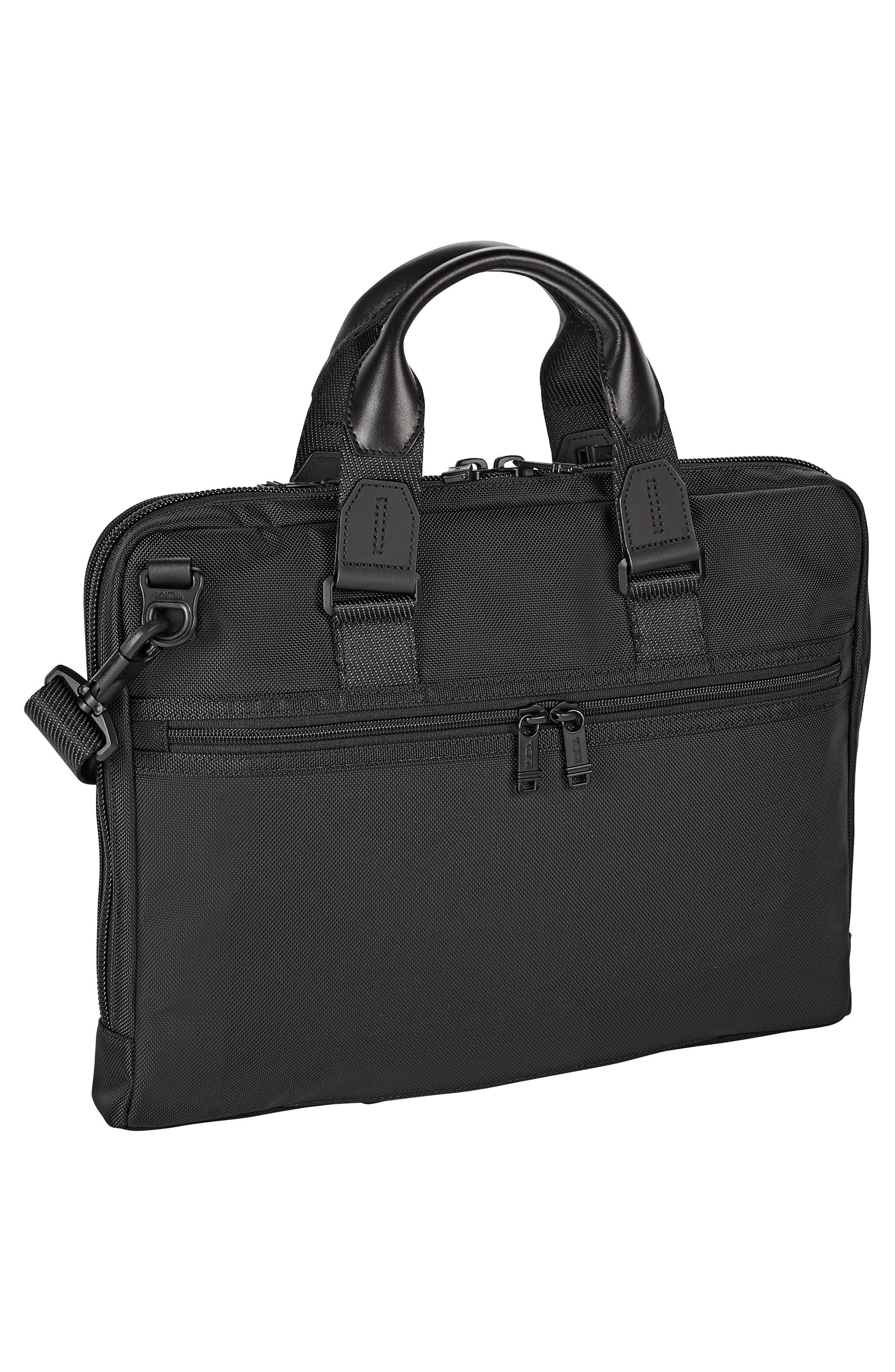 TUMI Alpha Bravo - Aviano Slim Briefcase, Alternate, color, 