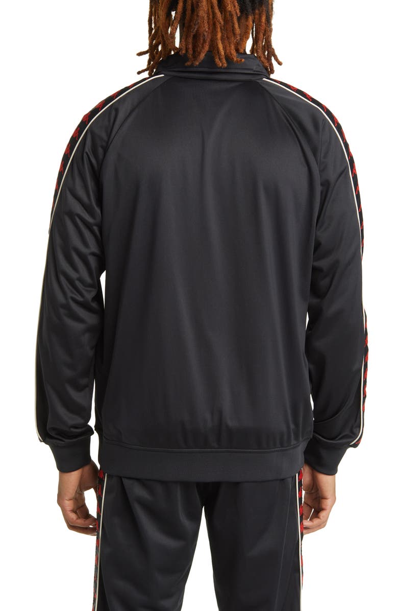 KAPPA Banda Anniston Omini Logo Tape Tricot Fleece Track Jacket, Alternate, color,
