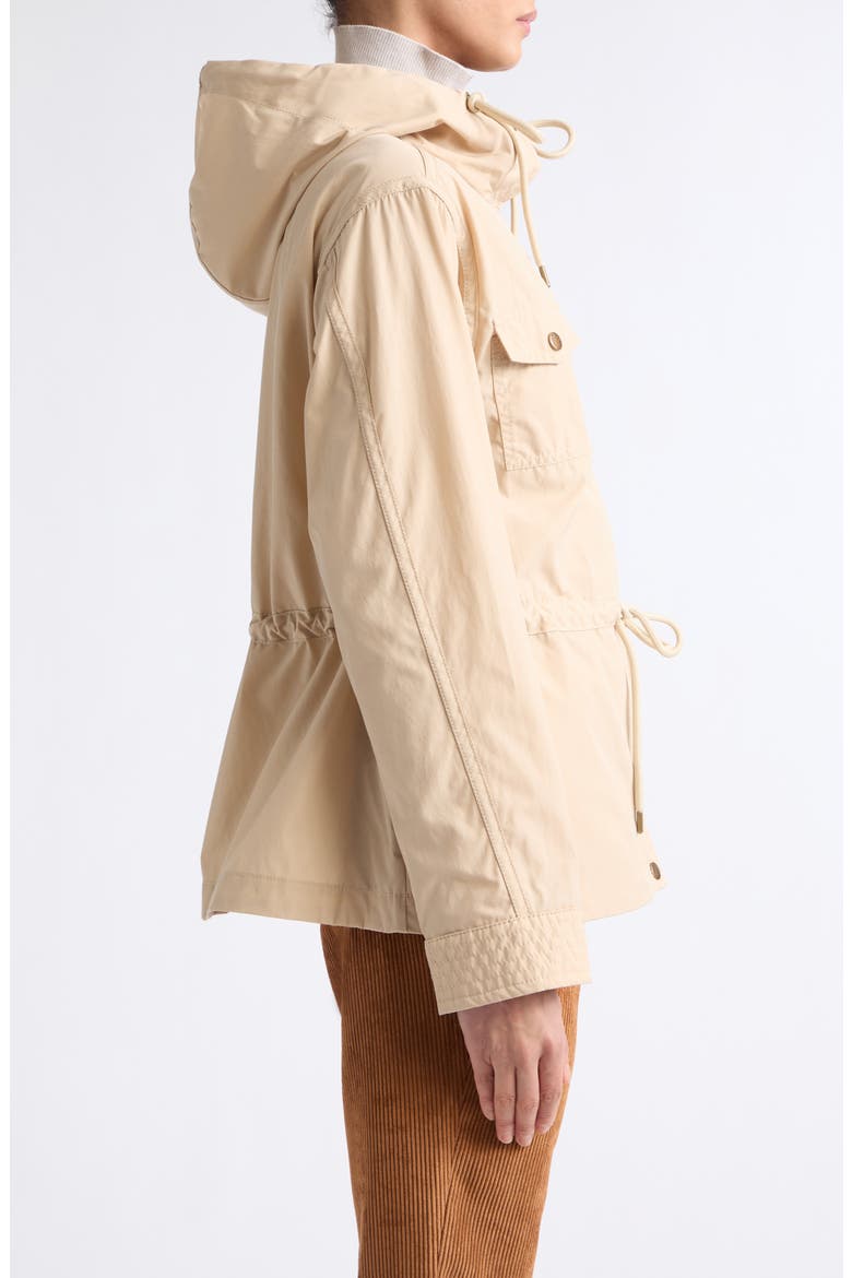 Serin Short Parka, Alternate, color, BEIGE