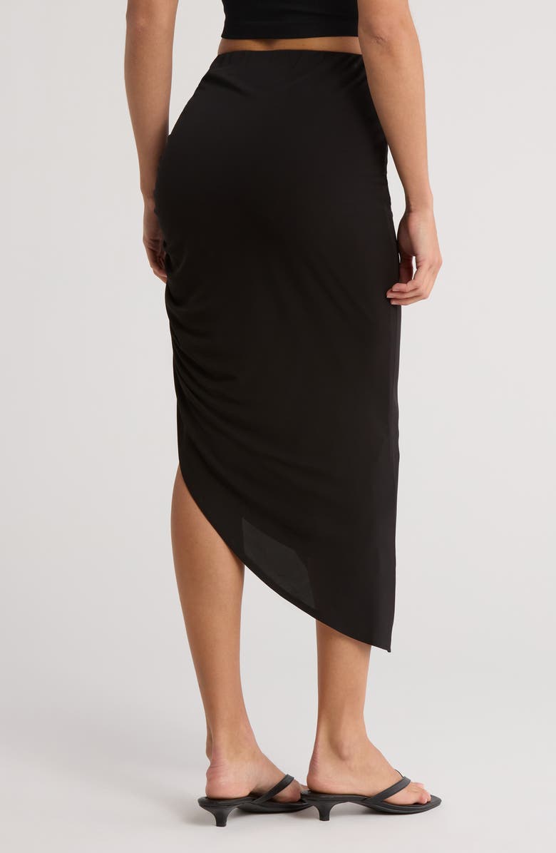 Cult Gaia Icarus Ruched Skirt, Alternate, color,