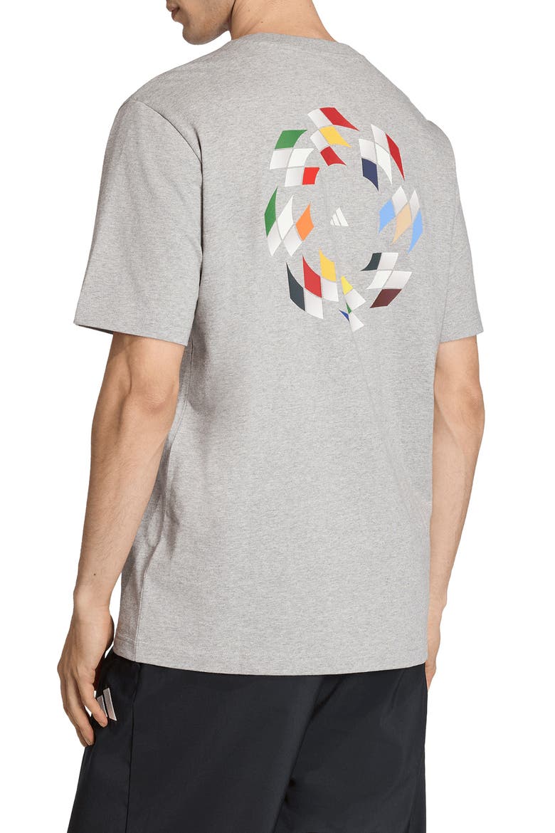 House of Tiro Nations Graphic Tee, Alternate, color, MEDIUM GREY HEATHER