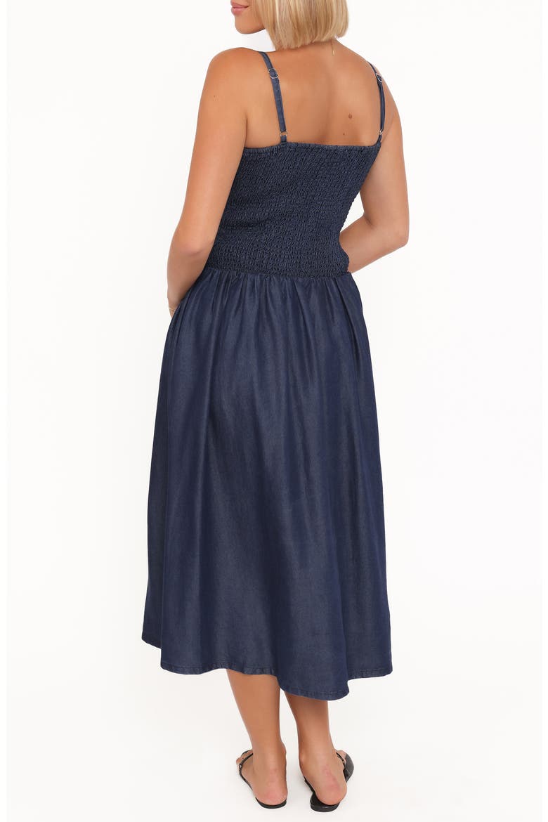 Arnika Midi Sundress, Alternate, color, BLUE