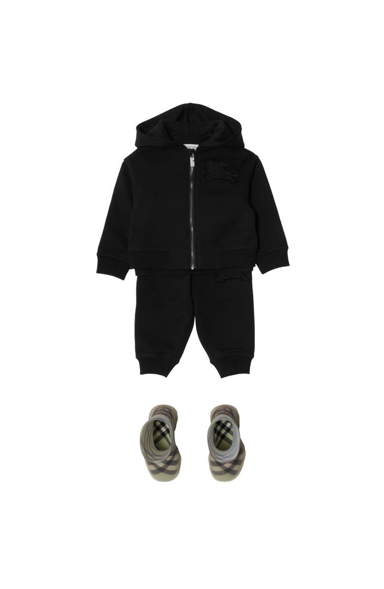 Burberry EKD Cotton Zip Hoodie, Alternate, color, 