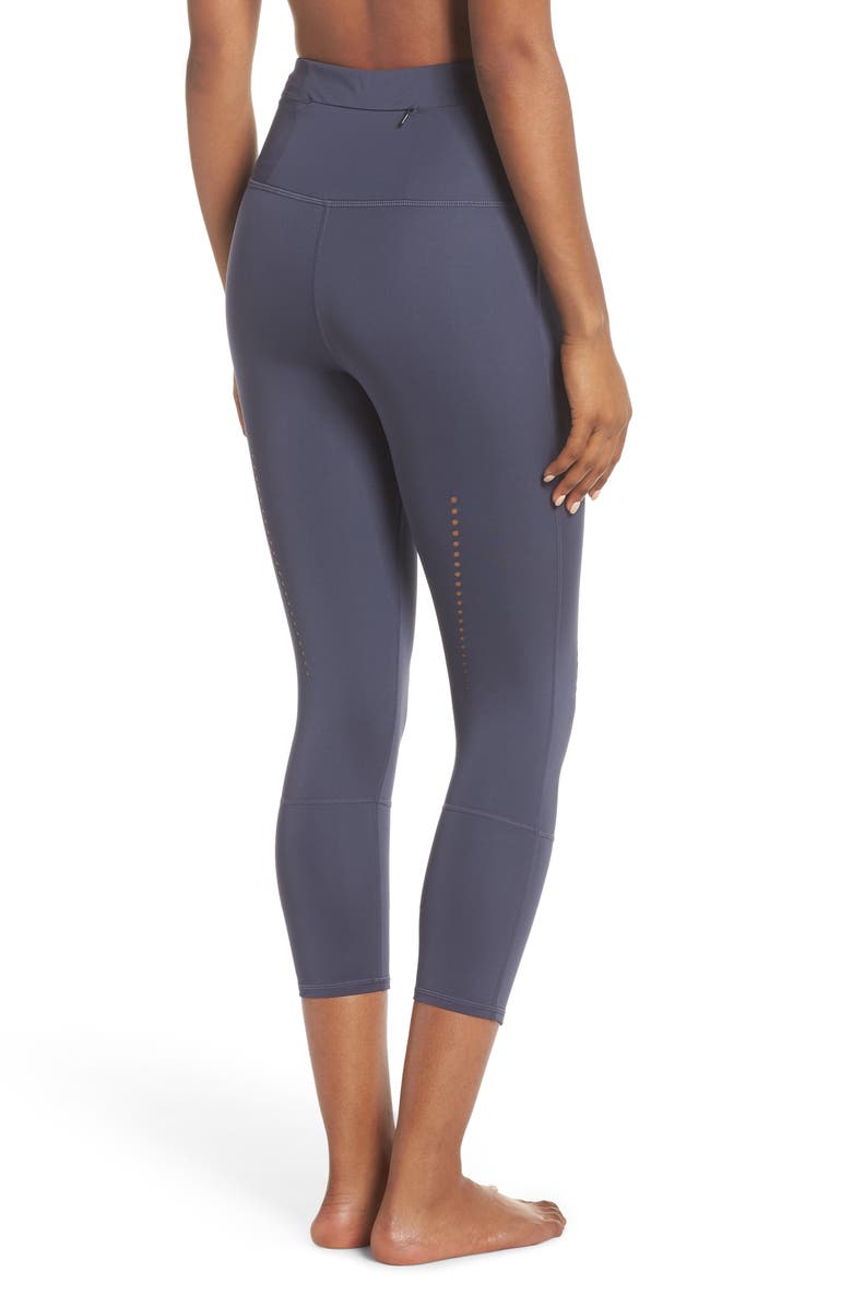 Zella Star Crossed Crop Leggings, Alternate, color, 