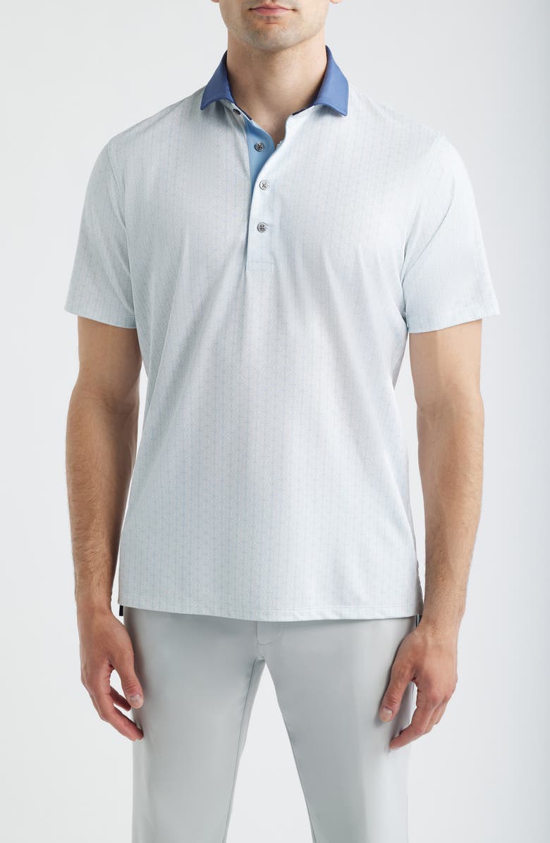 Greyson Deco G Performance Polo, Main, color, Arctic