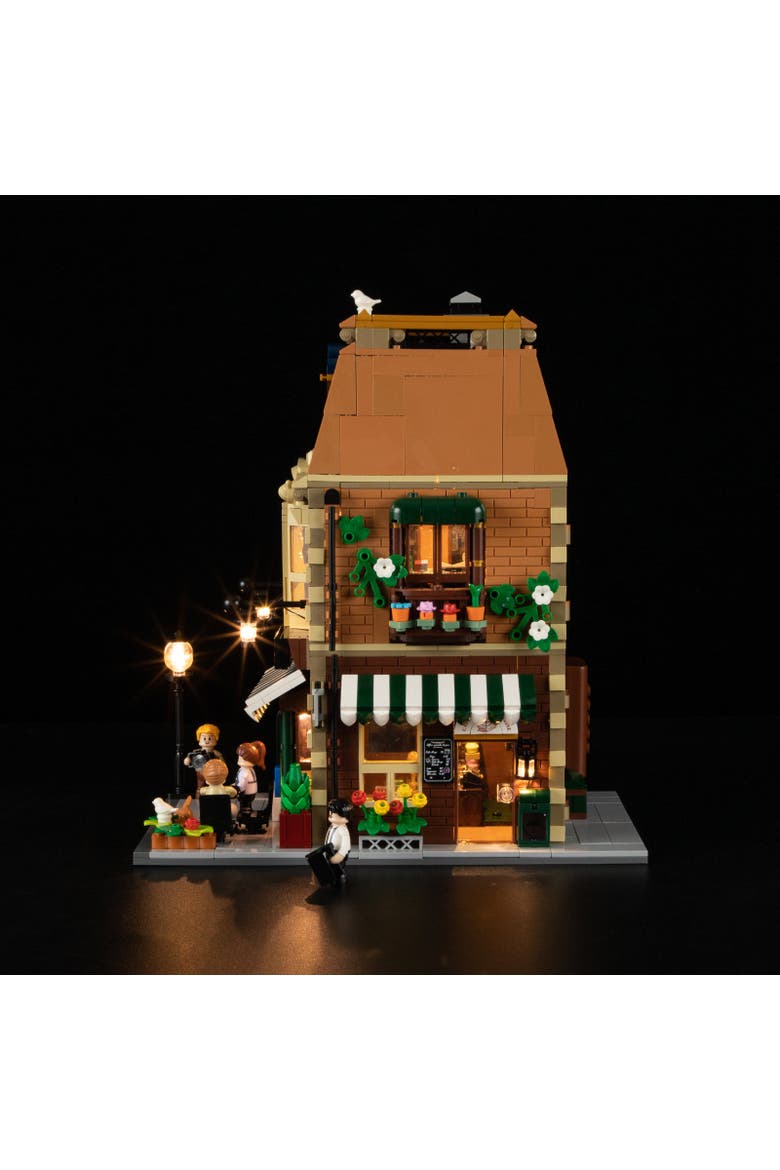 Architecture Book Cafe LED Building Set Model CT1718B, Alternate, color, Multicolor