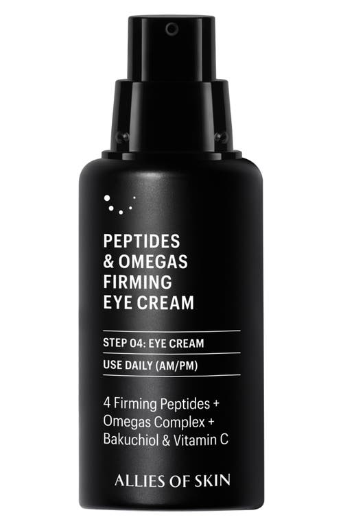 Allies Of Skin Peptides & Omegas Firming Eye Cream In No Color