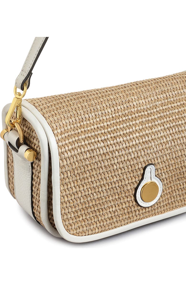 Radley Bathurst Mews - Raffia Small Flapover Crossbody Bag, Alternate, color,