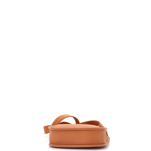 Pre-owned Hermes Hermes Evelyne Bag Gen Iii Clemence Tpm In Gold