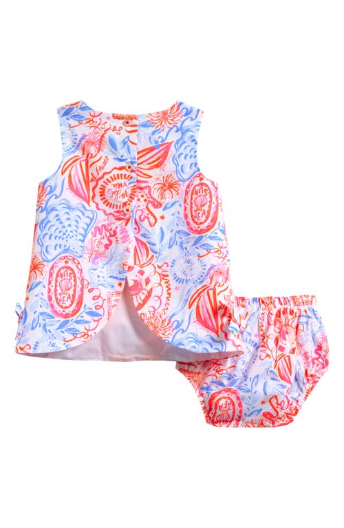 Shop Lilly Pulitzer ® Baby Lilly Cotton Shift Dress With Bloomers