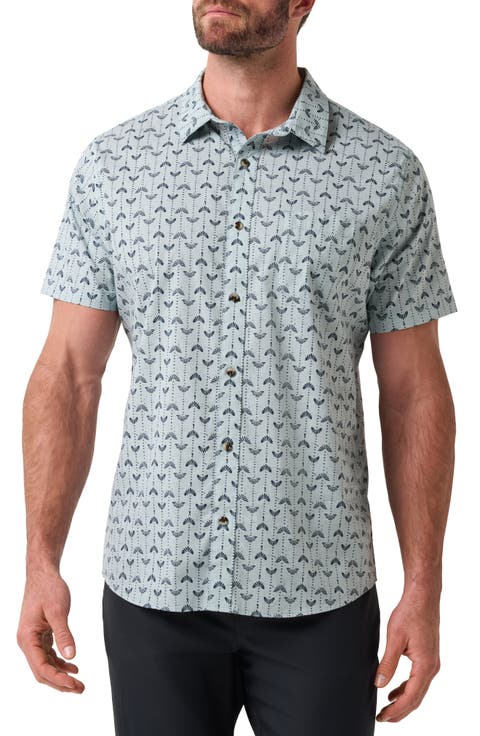 Clockwise Short Sleeve Button-Up Shirt