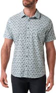 TravisMathew Clockwise Short Sleeve Button-Up Shirt