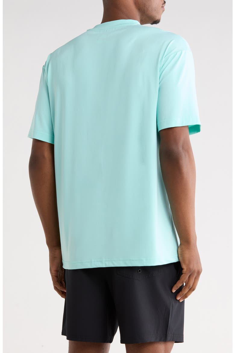 Everyday Surf Short Sleeve Rashguard, Alternate, color, ISLAND WATERS