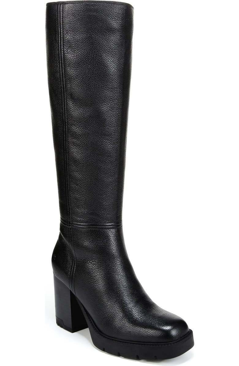 Naturalizer Willow Water Resistant Knee High Platform Boot, Main, color,