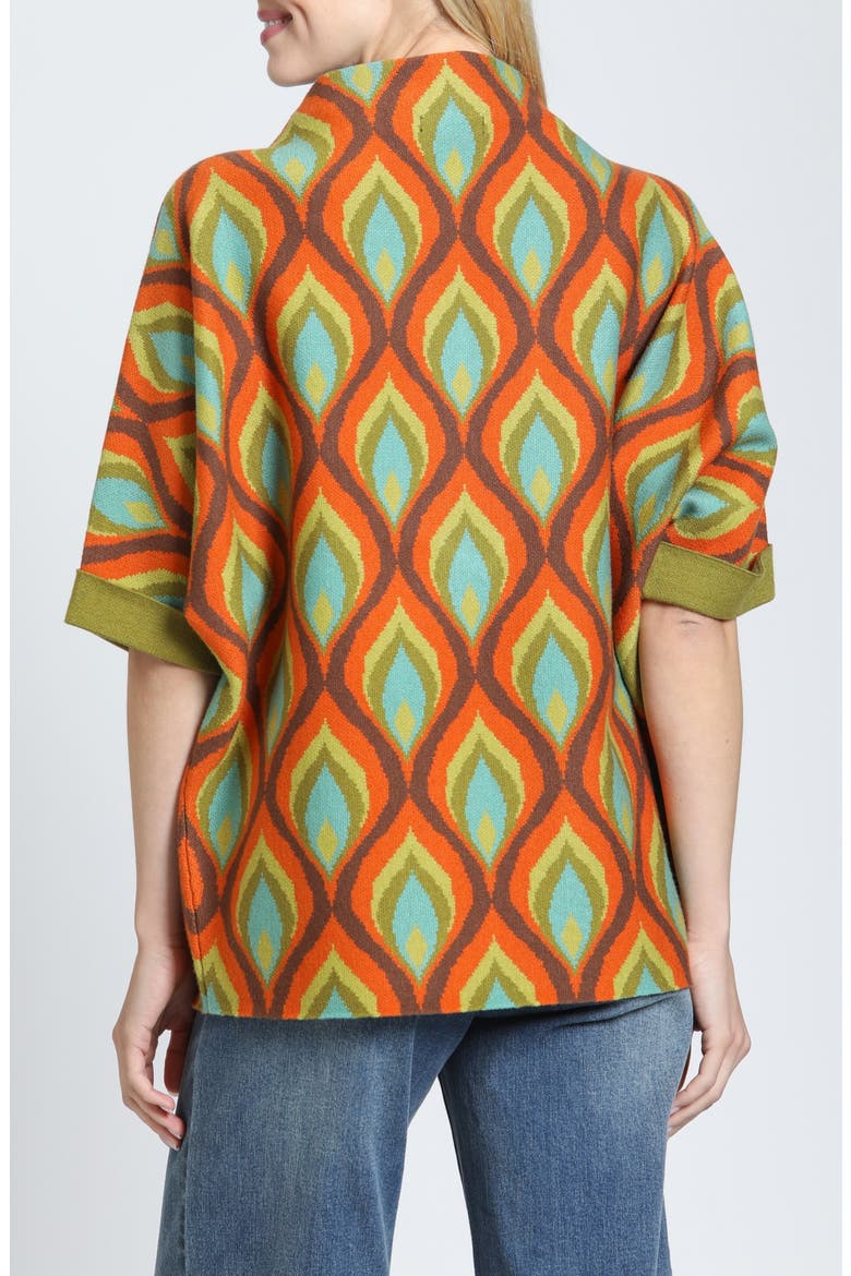Mod Squad Mock Neck Sweater, Alternate, color, HARVEST SPICE