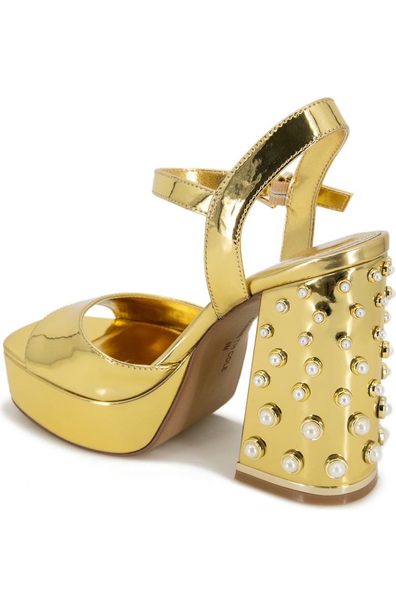 Kenneth Cole Dolly Pearls Block Heel Sandal, Alternate, color,