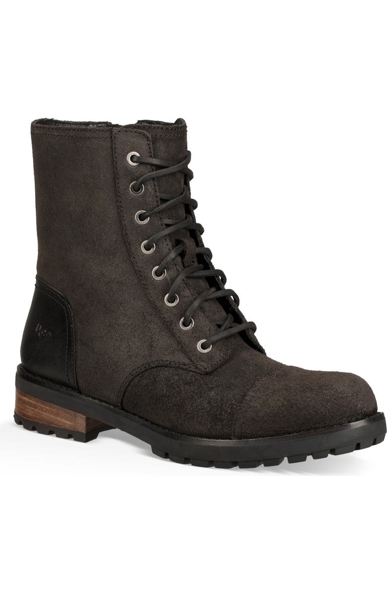 UGG<sup>®</sup> Kilmer II Genuine Shearling Lined Water Resistant Bootie, Main, color,