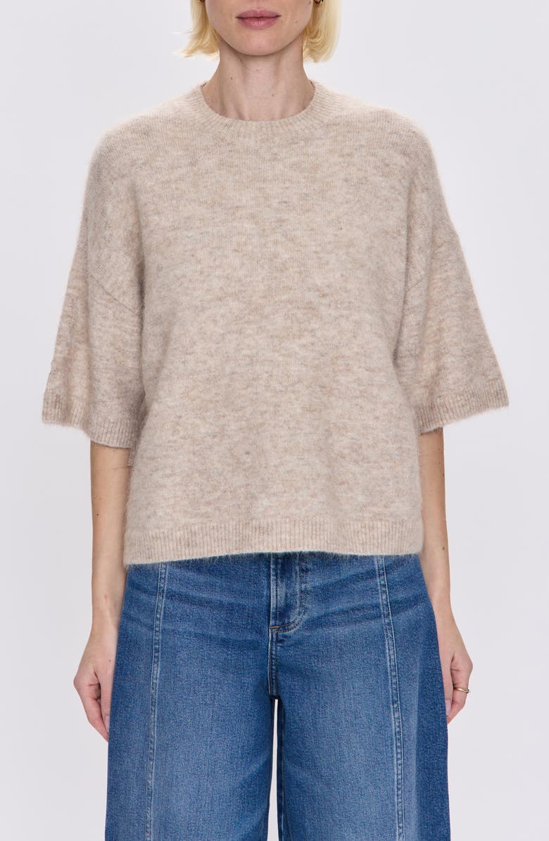 Pistola Shiloh Boxy Sweater, Main, color, Oatmeal