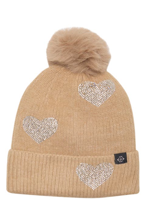 Heart Applique Beanie