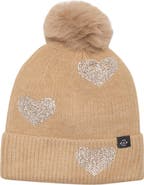 Nanette Lepore Heart Applique Beanie