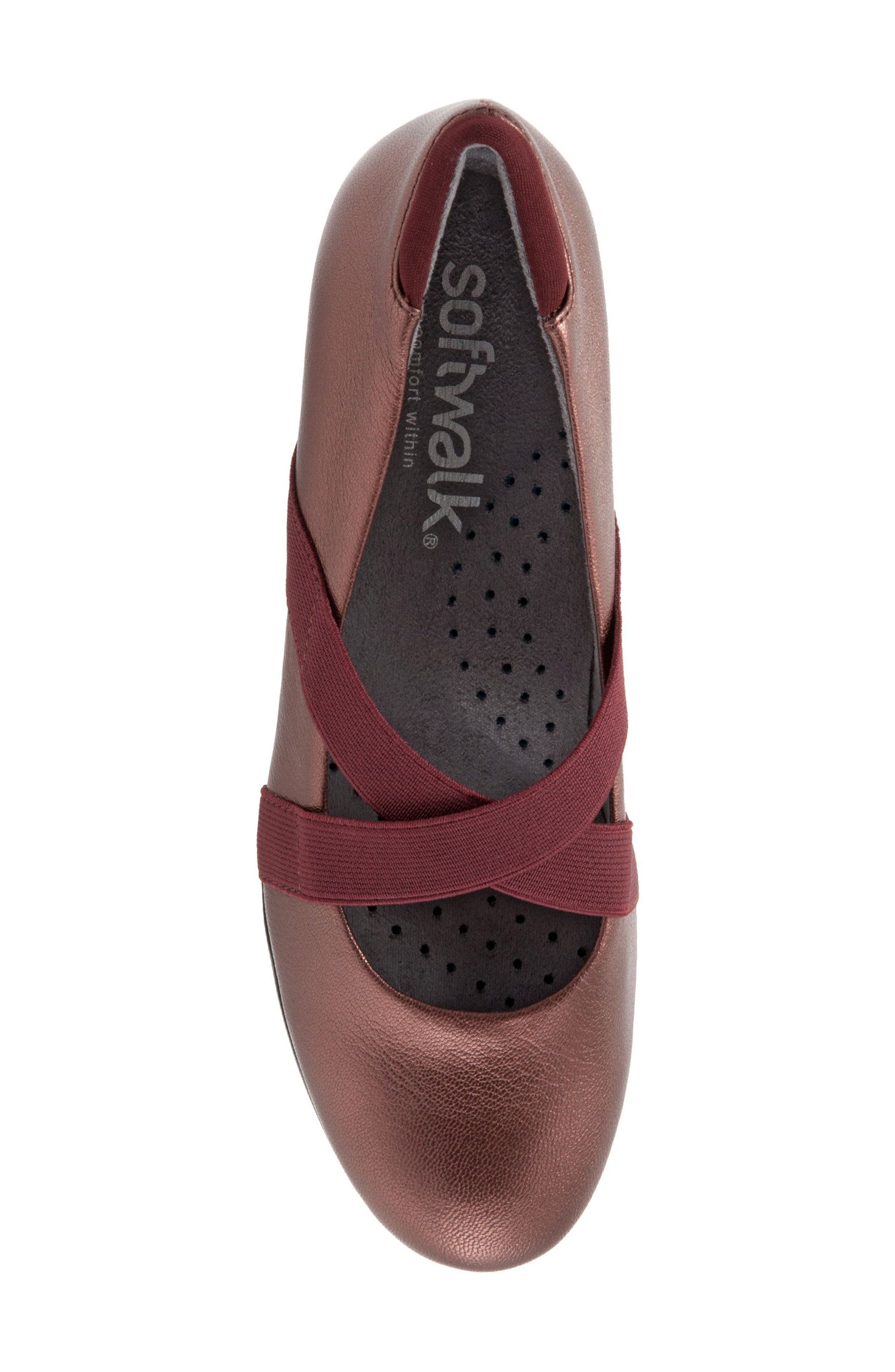 Waverly Mary Jane Wedge, Alternate, color, BURGUNDY LEATHER