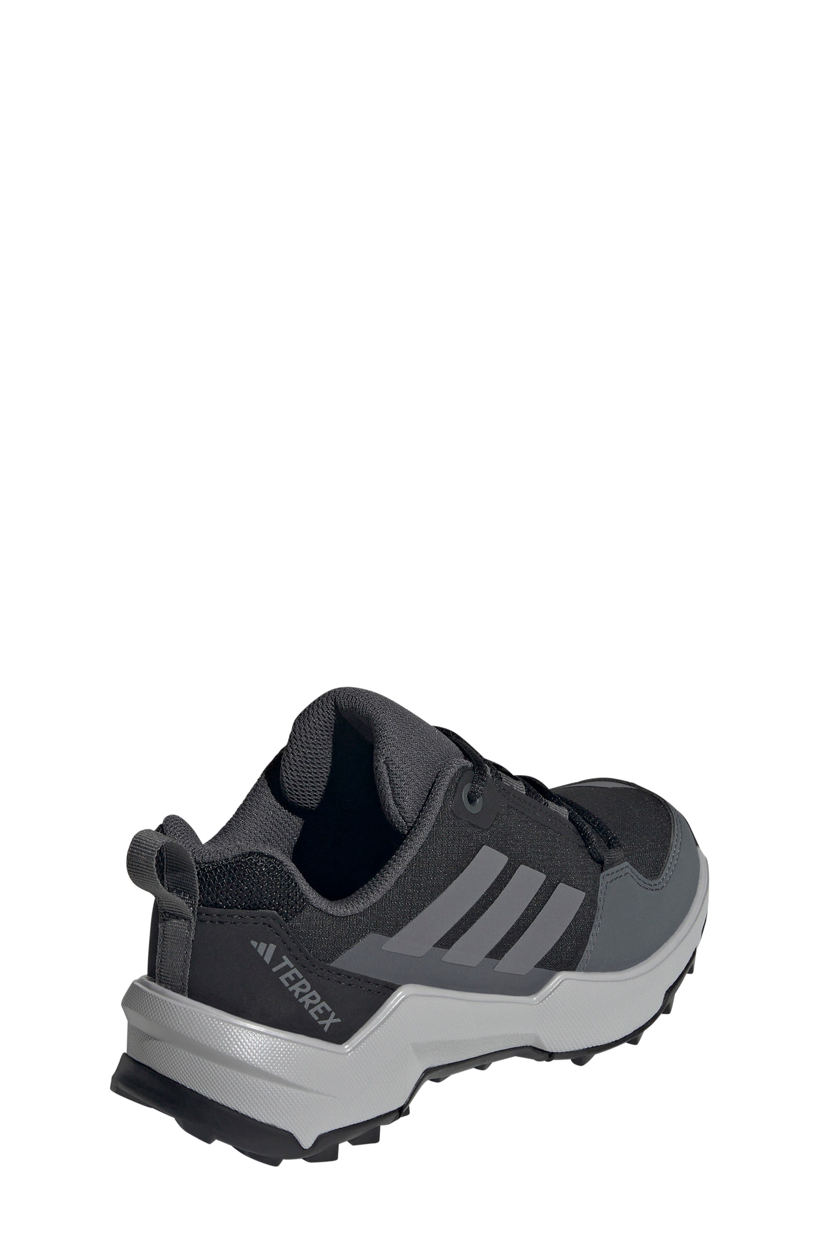adidas Kids' Terrex Ax4r Mid Hiking Shoe, Alternate, color, Black/ Grey/ Grey