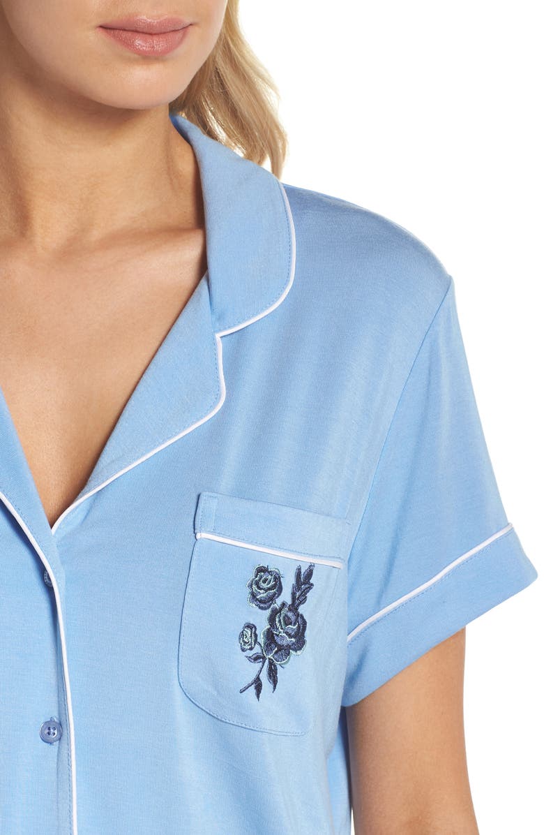 Nordstrom Lingerie Moonlight Shortie Pajamas, Alternate, color,