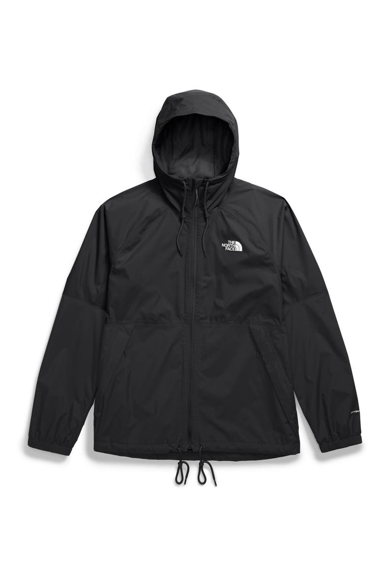 Antora Waterproof Rain Hoodie, Alternate, color, TNF BLACK-NPF