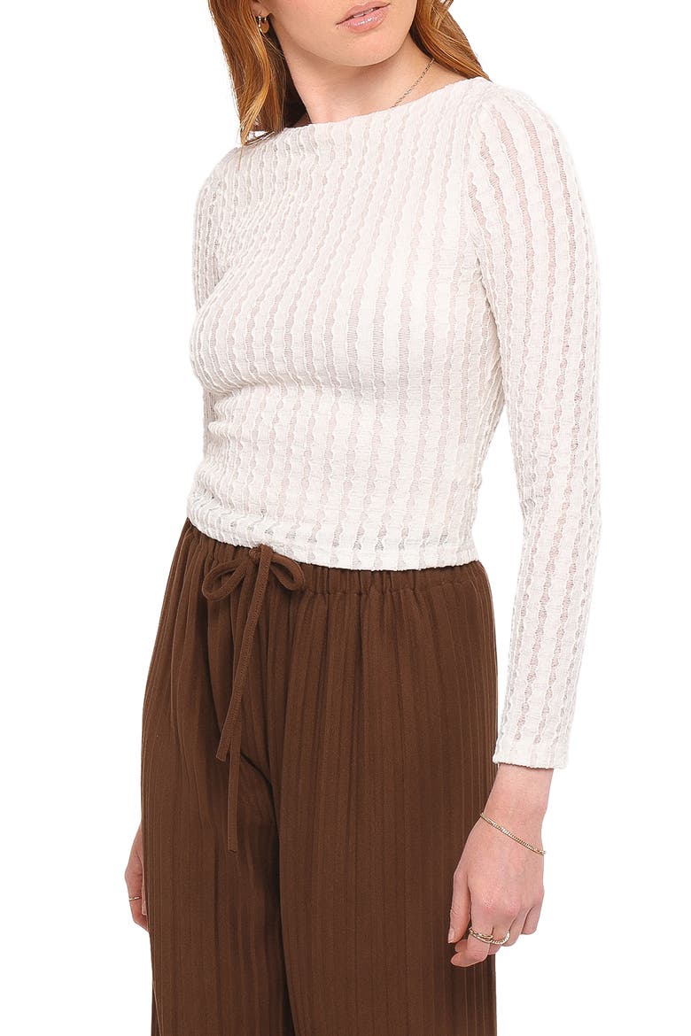 Bellatrix Knit Shirt, Alternate, color, CREAM