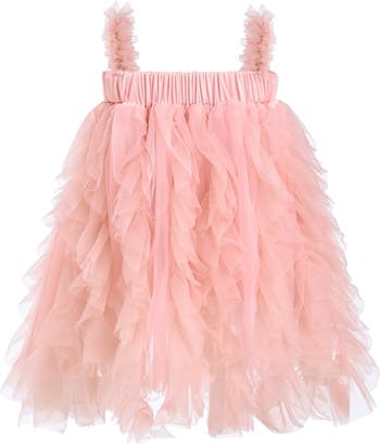 Sleeveless Ruffle Layered Dress