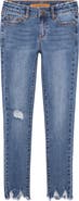 Joe's The Rocker Raw Hem Ankle Skinny Jeans