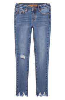 Joe's The Rocker Raw Hem Ankle Skinny Jeans