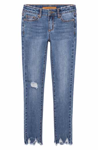 Joe's The Rocker Raw Hem Ankle Skinny Jeans