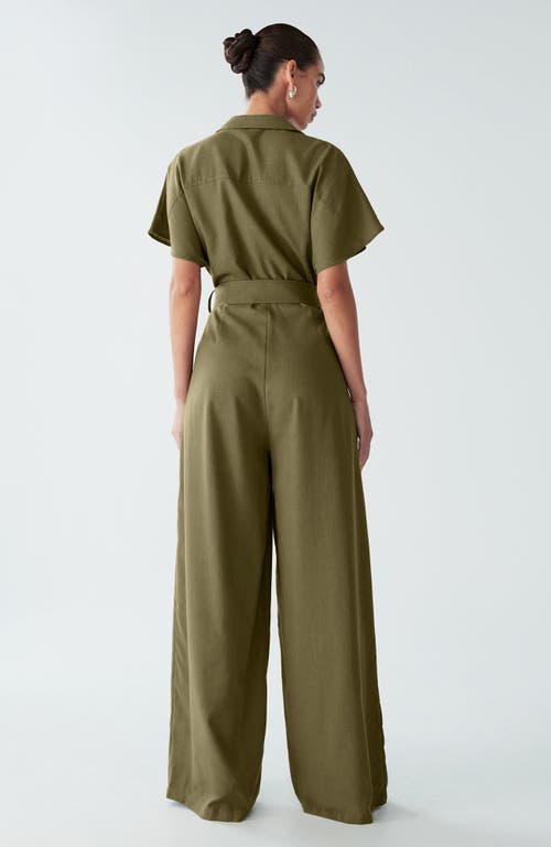 Willa Zel Jumpsuit In Green