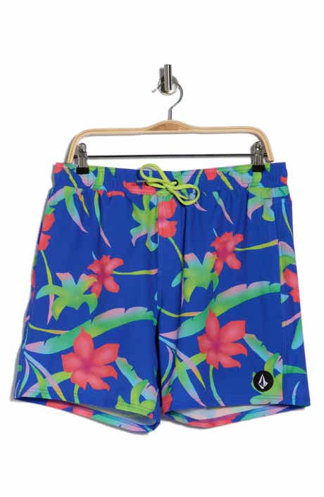 Volcom Manic Print Swim Trunks