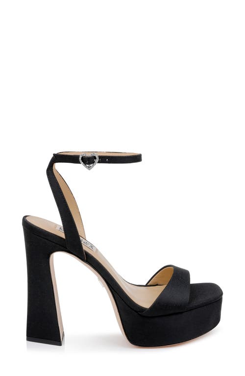 Badgley Mischka Collection Caia Ankle Strap Platform Sandal