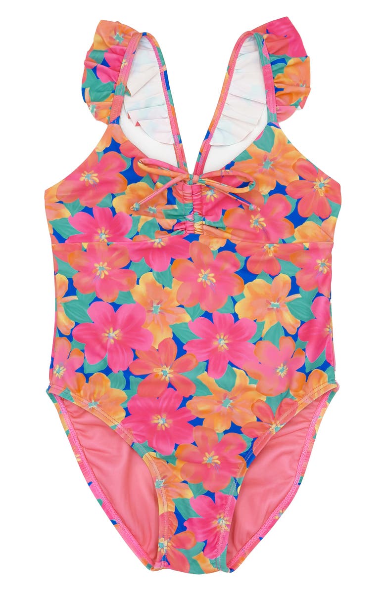Feather 4 Arrow Kids' In a Cinch One-Piece Swimsuit, Main, color,