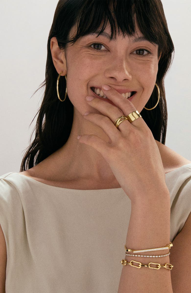 Monica Vinader Alta Capture Charm Bracelet, Alternate, color, 14Kt Solid Gold