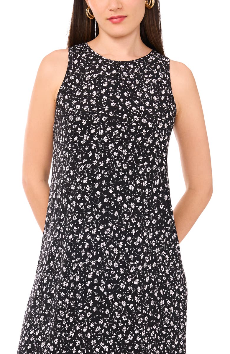 Vince Camuto Floral Sleeveless Jersey Maxi Dress, Alternate, color, 